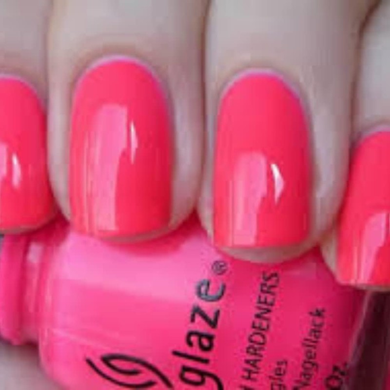 China Glaze Nail Lacquer with Hardeners:Pool Party