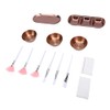 Semme Kit Suministros Faciales Piezas Esteticistas Incluye Tazones Mezcla Acero