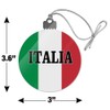 GRAPHICS & MORE Italia Italy Italian Flag Acrylic Christmas Tree