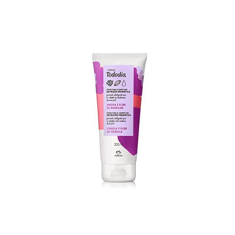 Natura Tododia Crema Nutritiva para Cuerpo Ciruela Flor de Vainilla