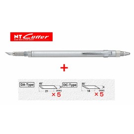 NT Cutter Aluminum Holder Art Knife with Needlepoint (D-1000P)