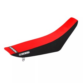 Honda 2003-2019 Honda CRF 150 F SEAT COVER by Enjoy MFG BLACK & RED GRIPPER #187