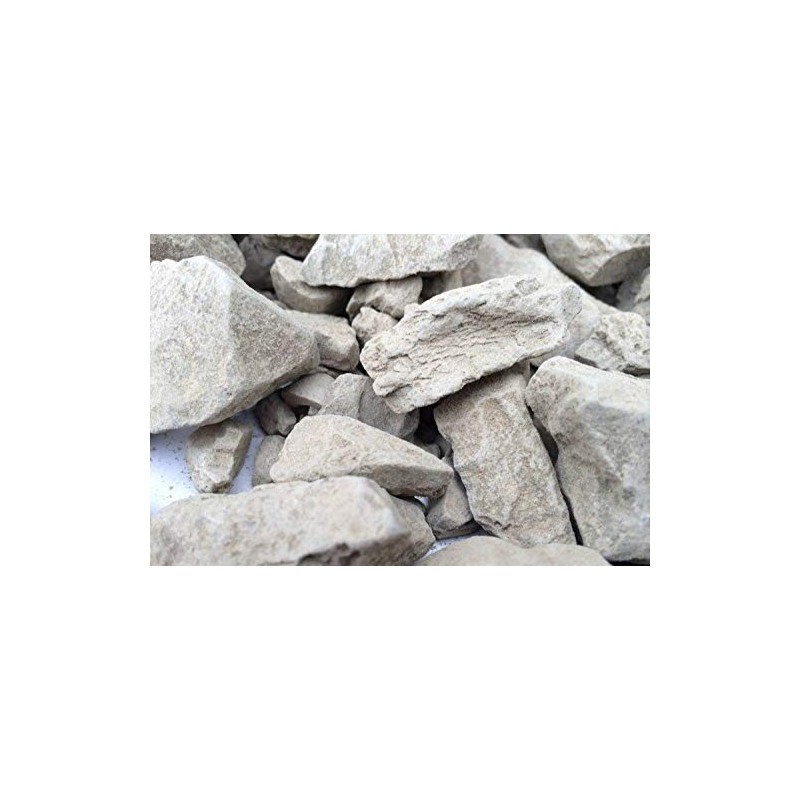 UCLAYS BLUE clay chunks natural for eating (food), 4 oz