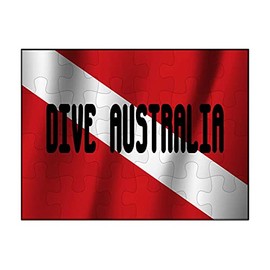 Makoroni - Dive Australia Diving Diver - Jigsaw Puzzle 30 pcs, DesR18