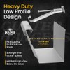 Quick-Screw 5" Gutter Hangers - Heavy Duty Hidden Gutter Brackets