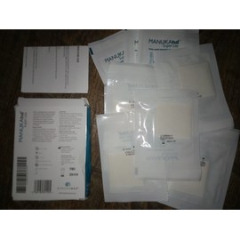 ManukaMed Manuka'HD Super Lite~Box 10 Honey Coated Dressings~Mode