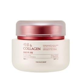 The Face Shop Pomegranate N Collagen Volume Elasticity Cream 100ml / 더페이스샵 석류 엔 콜라겐 볼륨탄력 크림 100ml