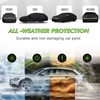 QUYDDC 16-Layer 600D Heavy Duty Universal Full Car Cover for