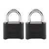 Master Lock Black Combination Padlock, Set Your Own Combo Lock,