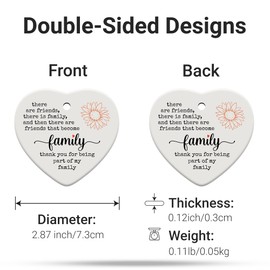 Gifts for Best Friend, Best Friend Ornament, Friend Ornaments for Women, Friendship Gifts for Women, Friends Christmas Ornaments