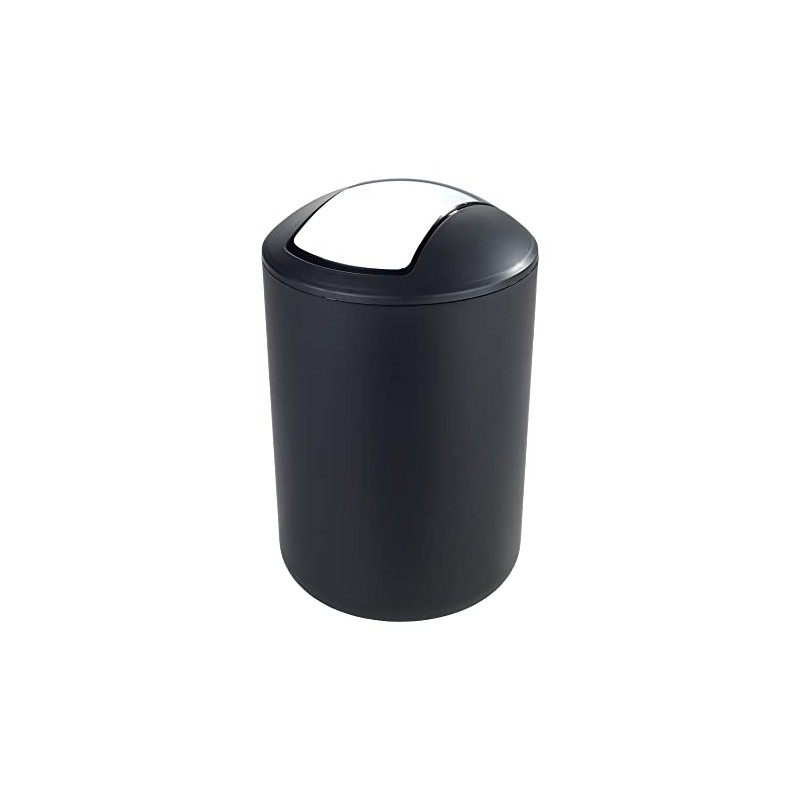 Cosmetic Bin with Swing Lid, Bathroom Bin, Shatterproof in Various