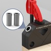 Woodworking Inclined Hole Fixture Black Aluminum Alloy 45 Degree Angle