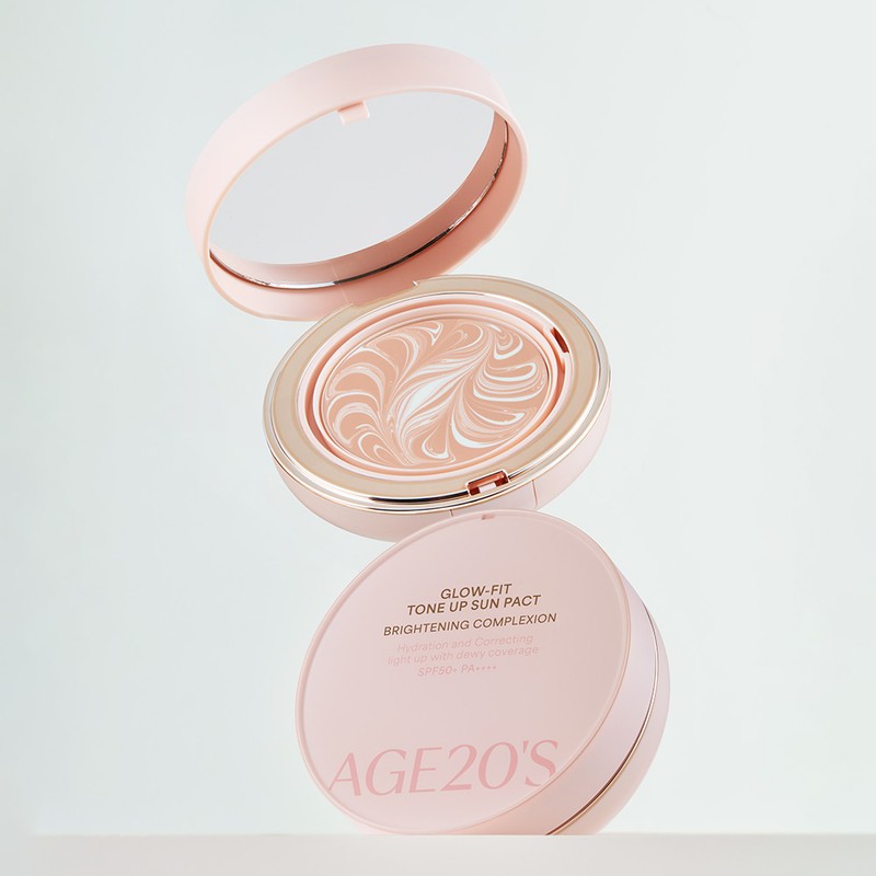 Age 20's Glow Fit Tone-Up Sun Pact SPF50+ PA++++