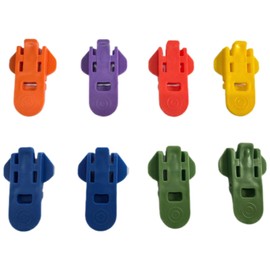 Bayyeskey 8 pcs 6 colors soda can opener Can covers for soda protect fingernails canned protective cover easy tab opener and drink protector protective cover party pack (8 Pcs 6 Colors)