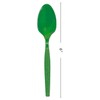 Fun Express - Kelly Green Plastic Spoons (50 Pc) -