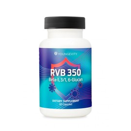 Youngevity RVB 350 (Beta 1, 3/1, 6-Glucan), 60 Capsules