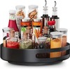 YYYFEI Susan Turntable,Lazy Susan,360-Degree Rotatable Spice Rack Organiser Pantry Turntable,Glides