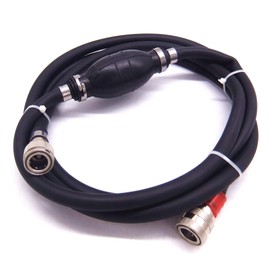 SouthMarine 3B7-70200-3 3B7-70200-4 3B7702003 3B7702004 383-70200-0 383702000M 345-70200-0 345702000M Fuel Hose Assy with Primer Bulb for Tohatsu & for Nissan Outboard M NS MD 5-90HP 7.93FT