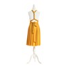 72styles Knee Length Short Infinity Dresses Bridesmaids Dresses Mustard Yellow