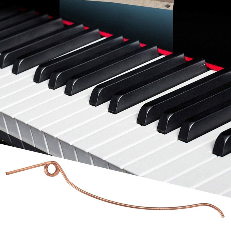 Alomejor 70 Pieces Piano Springs, Spring Steel Material Piano Hammer