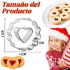 GeorgeX Moldes de Galletas, Juego de 24 Cortadores de Galletas