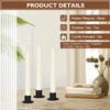 Gute Taper Candle Holder, Candle Holders for Pillar Candles, Matte