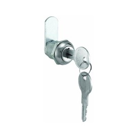 Slide-co Stainless Steel Metal Drawer/Cabinet Lock, 5/8", Chrome Finish