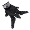 PAIDEFUL Small Dog Full Body Coverage Raincoat Solid Four-Leg Onesie