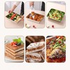 GOVNPJ Set of 3 Breading Pans, Chicken Cutlet Dredging Trays