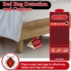Qualirey 24 Pack Bed Bug Traps, Non Toxic Bedbug Detector