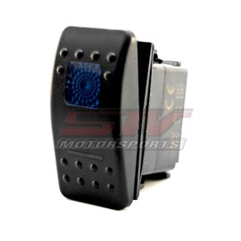 STVMotorsports Blue Auto Rocker Switch Off/ON/ON 12V LED Light 3 Positions 6 Pin Waterproof for LED Light Bar Off Road