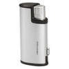 Vertigo Warrior Triple Torch Flame Lighter - Metallic Silver &