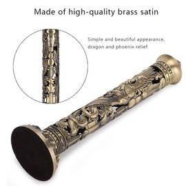 GLOGLOW Incense Holder for Sticks, Incense Bronze Tone Relief Incense Holder Waterfall Incense Tea Room Decoration for Home