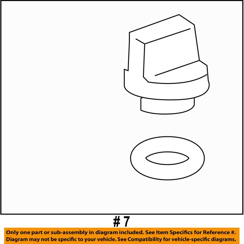 Toyota 12180-38030 Oil Filler Cap Sub Assembly