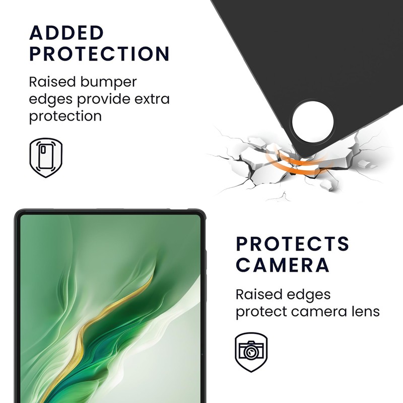 Suttkue for Honor Magic Pad 2 Case, Lightweight,Quality TPU,Transparency, Anti-Scratch