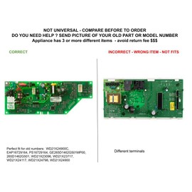 GSPUSA WD21X23096, WD21X23717, WD21X24117 CKDX24117X compatible with GE Dishwasher Main Control Board fits old # WD21X23096, WD21X23717, WD21X24117
