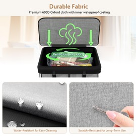 150L Large Laundry Hamper with Lid, Rolling Laundry Basket with Wheels, Oxford Fabric Dirty Clothes Hampers with Removable Laundry Bag & Metal Frame for Bedroom, Laundry Room, Bathroom, Dorm(Grey)