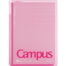 Kokuyo Note-623A-P Campus Notebook Cover, B5, With Pocket For Handouts, Pink