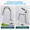 FTXanty 2 Pieces Tap Attachment Tap Aerator 360° Rotatable Tap