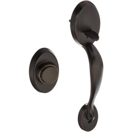 Kwikset 802CELIP-11P Chelsea Dummy Exterior Handleset Venetian Bronze Finish