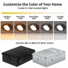 KnLnny Ware Eyeball Recessed Lighting 4 Pack, Ajustable Gimbal Recessed