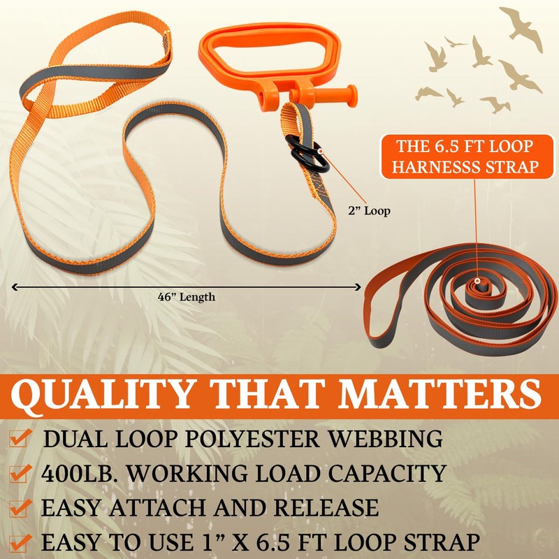MULTUS: Perfect Deer Drag and Harness 2 Pack; Every Way