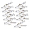 Nishida Clothespins 222370 Clothes Friendly Pinch AP, Pack of 10,