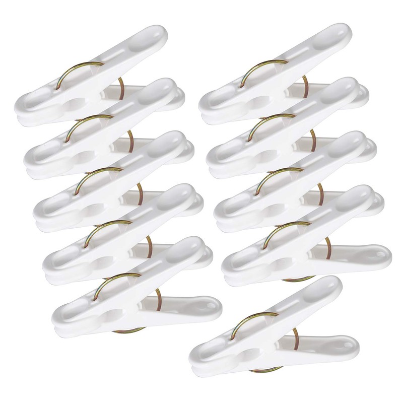 Nishida Clothespins 222370 Clothes Friendly Pinch AP, Pack of 10,