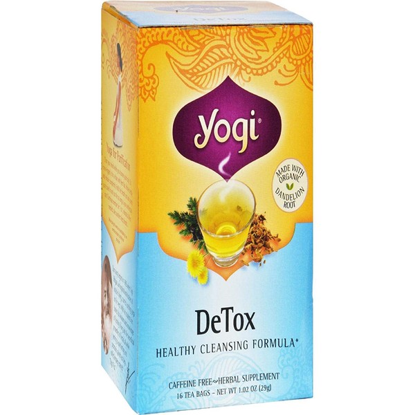 Yogi Organic Detox Tea, 16 ct