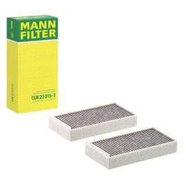 MANN-FILTER CUK 23 015-2 Cabin Air Filter - Pollen Filter with Activated Carbon