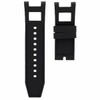 Ewatchparts 28mm Silicone Rubber Watch Band Strap Compatible With Invicta