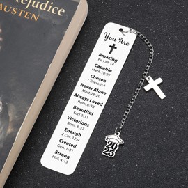 Senior Year 2025 Graduation Gifts Bible Bookmark Senior Gifts for Girls 2025 College Essentials Going to College Middle Senior High School Baptism Gifts for Girls Boys Christian Christmas Gift Ideas
