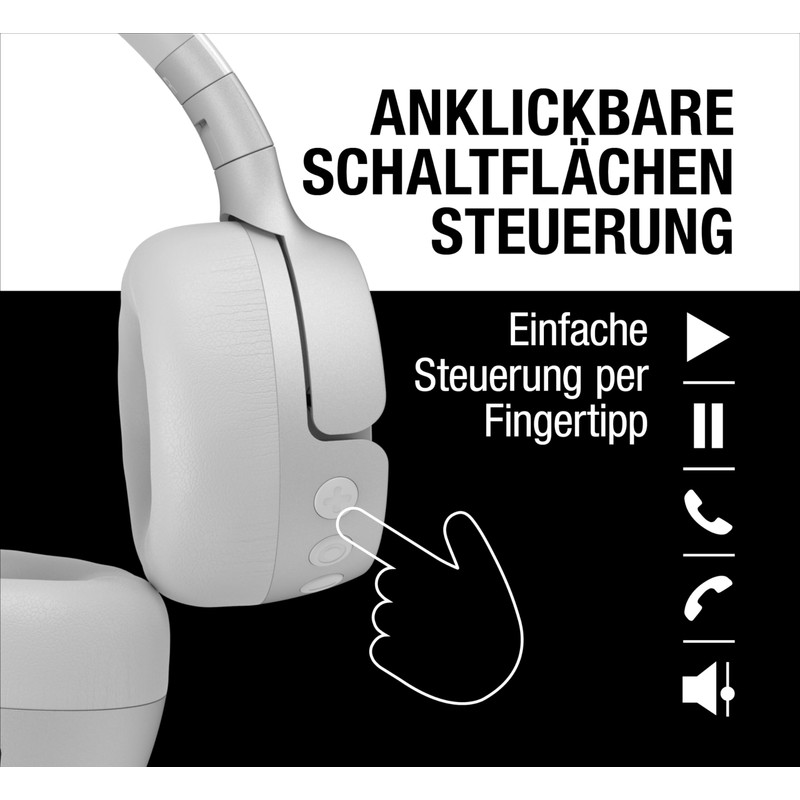 Fresh 'n Rebel Code Fuse Bluetooth Headphones On-Ear Wireless 30