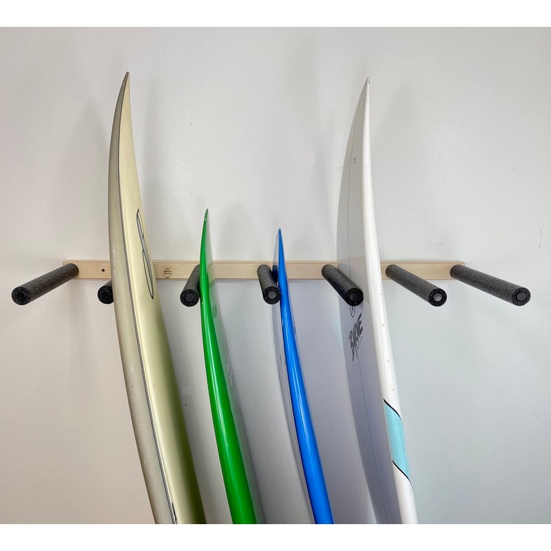 Vertical Surfboard Storage Rack - Holds 6 Boards
